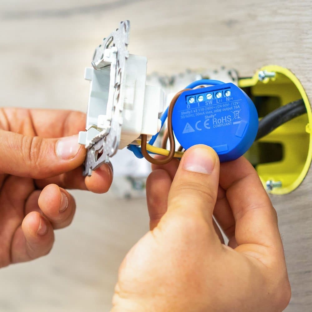 Shelly 1 Módulo Interruptor Smart Wi-Fi
