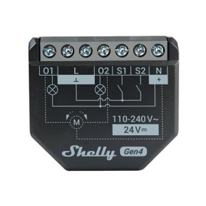 Shelly 2PM Gen4 front image